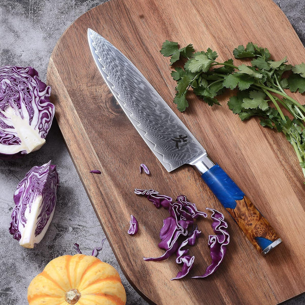 Damascus Chef Knife,8 Inch Japanese Gyuto Knife5