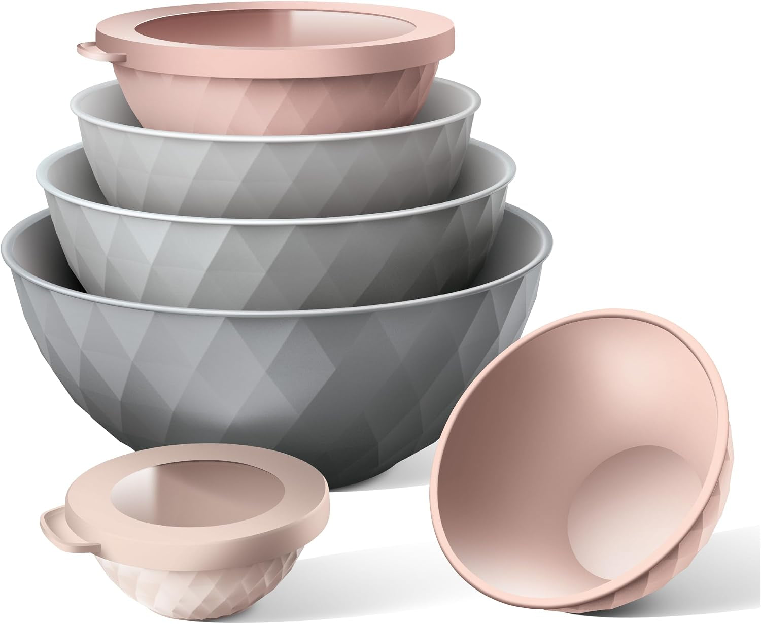 mixing-bowls-with-lids-12-piece-plastic-nesting-bowls-set-includes-6-prep-bowls-and-6-lids-microwave-safe-mixing-bowl-set-grey-pink-diamond