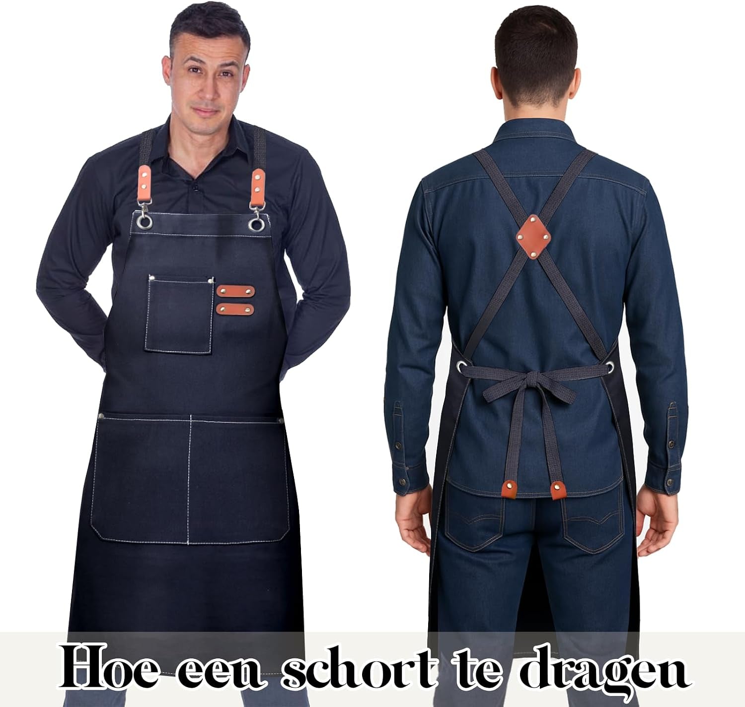 chef-cotton-canvas-apron-for-men-women-with-pockets-cross-back-design-comfortable-apron-for-cooking-bbq-baking-gardening-kitchen-barber-woodworking-grilling-crafting