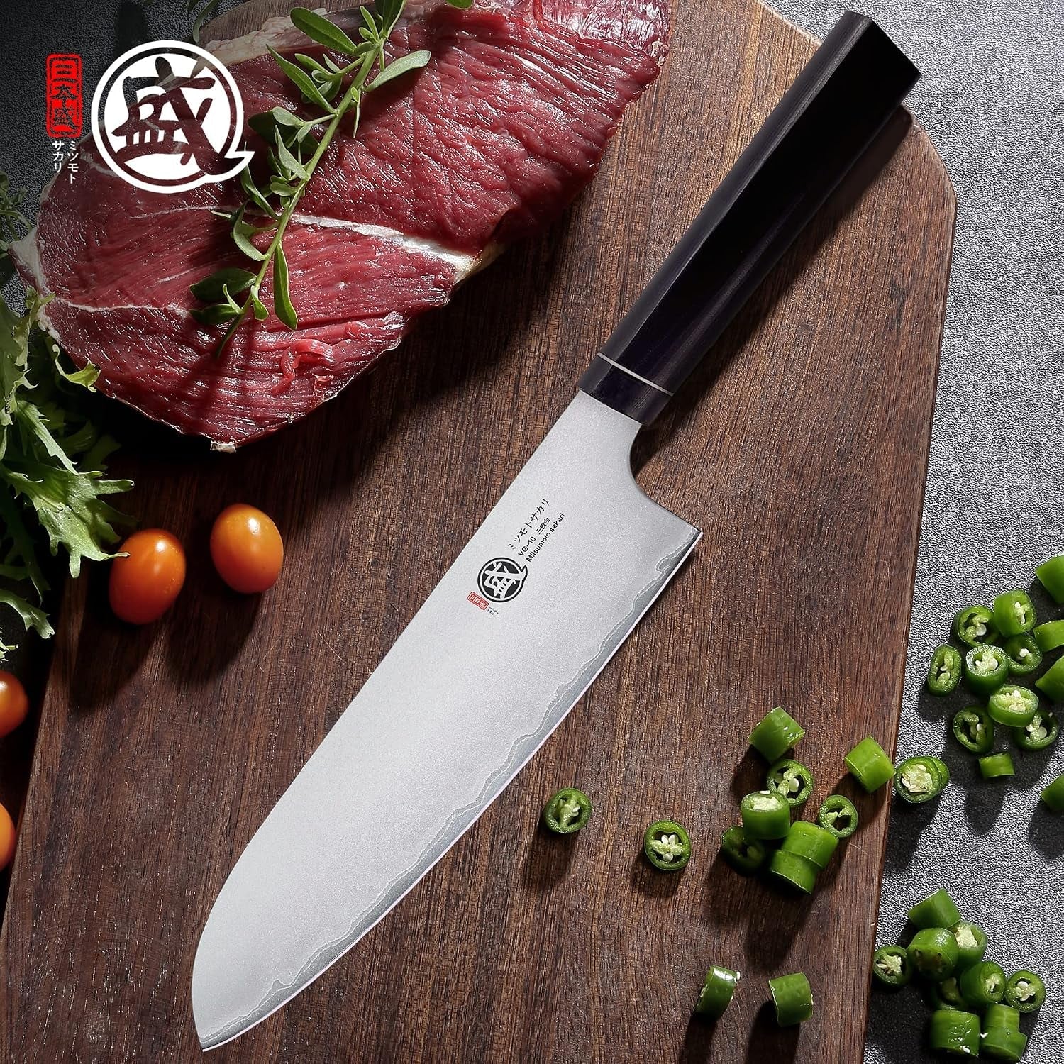 7-inch-japanese-santoku-chef-knife-vg-10-damascus-san-mai