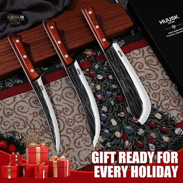 3PCS Butcher Knife Set for Meat Cutting, Gifts for Men Women2