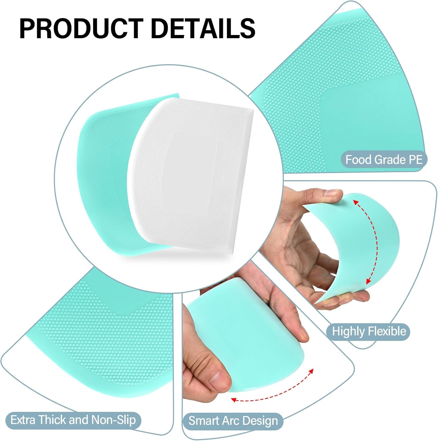bench-scraper-premium-stainless-steel-dough-scraper-with-2-pcs-flexible-bowl-scraper-dough-cutter-with-measuring-scale-versatile-kitchen-scraper-set-for-pastry-bread-pizza-cake