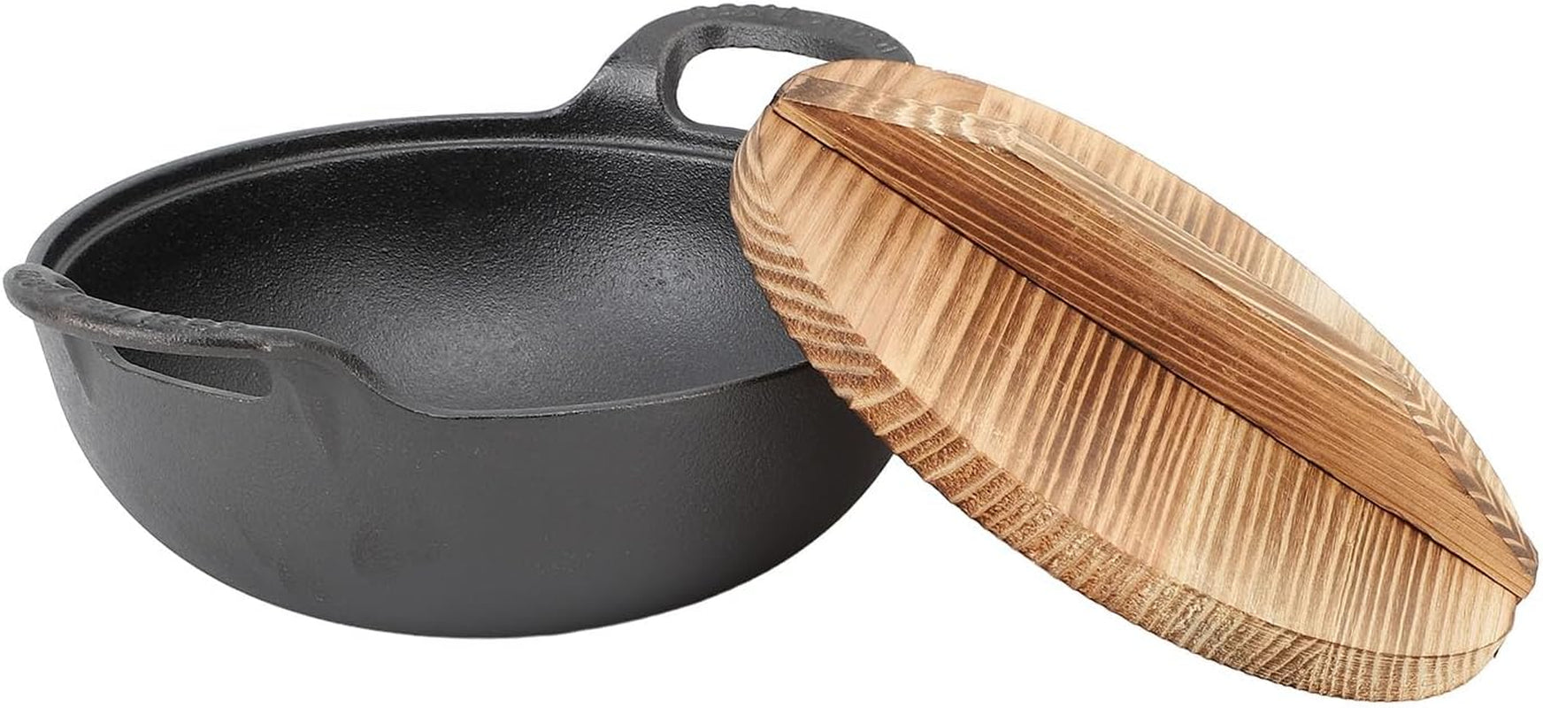 cast-iron-wok-pan-14-inch-pre-seasoned-stir-fry-skillet-with-wooden-lid-flat-bottom-oven-safe-for-authentic-asian-cooking-on-stovetop-for-home-cooks-25cm