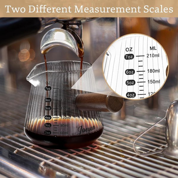 Espresso Shot Cups 7Oz, Glass Measuring Cup, Espresso Accessories3