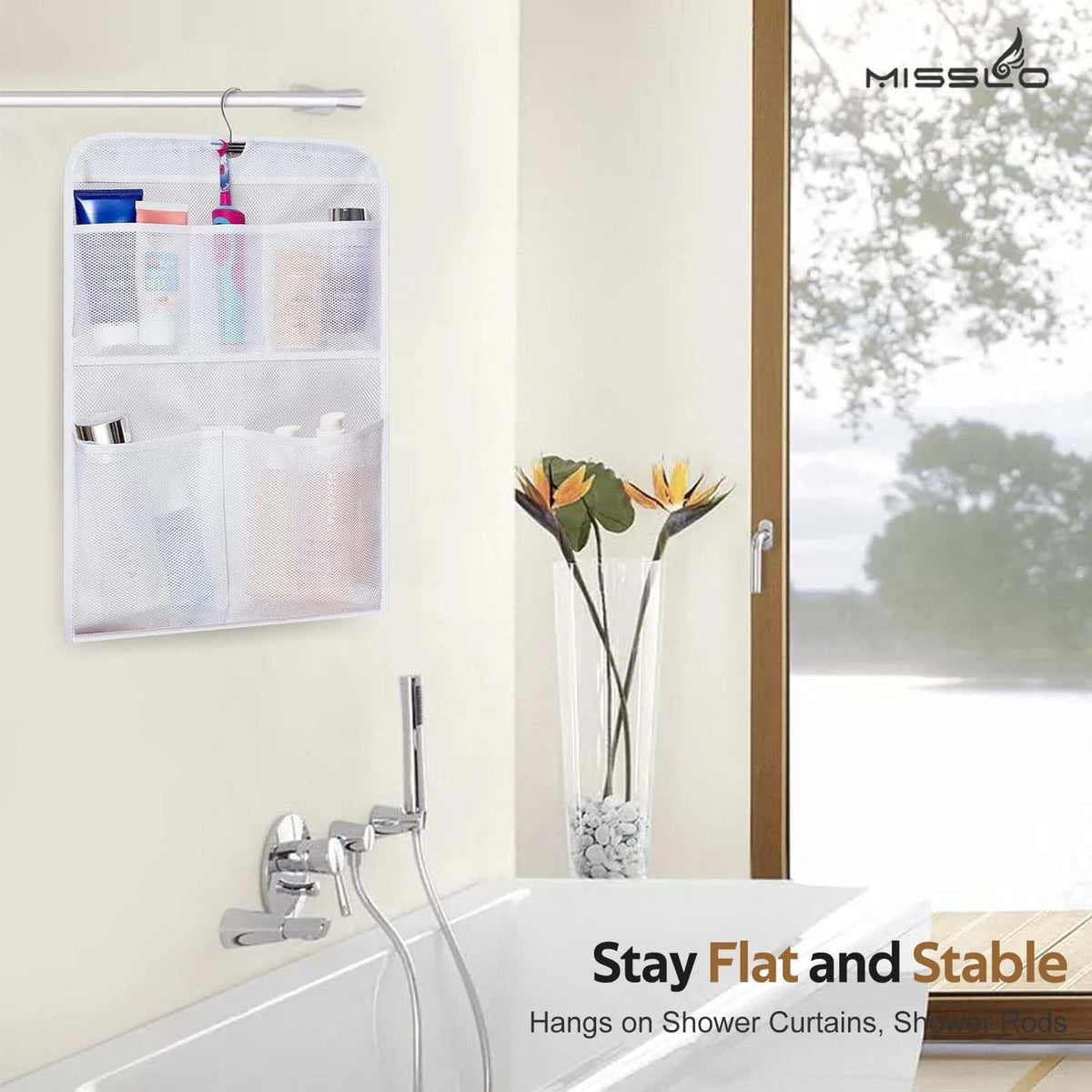 shower-caddy-organizer-5-pockets-roll-up-hanging-bathroom-accessories-storage-for-camper-rv-gym-cruise-cabin-college-dorm-shower-small