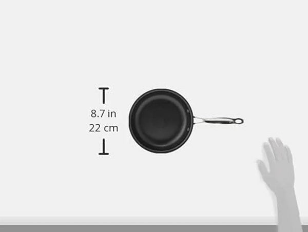 Chef'S Classic 8-Inch Ceramic Open Skillet Nonstick-Hard-Anodized, 622C-205