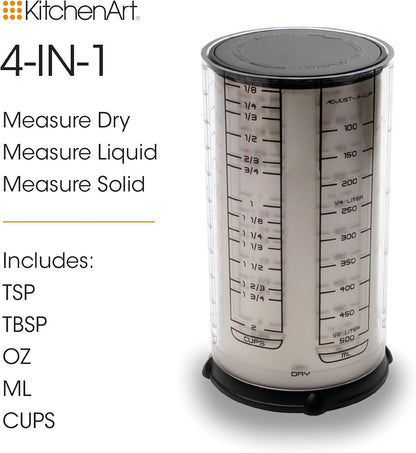 Professional Series 2 Cup Adjust-A-Cup, Champagne Satin, Adjustable, 1/8 to 2-Cup4