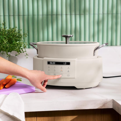 Multi 10-In-1 7Qt Multicooker, Non-Toxic, Nonstick Coating, Slate6