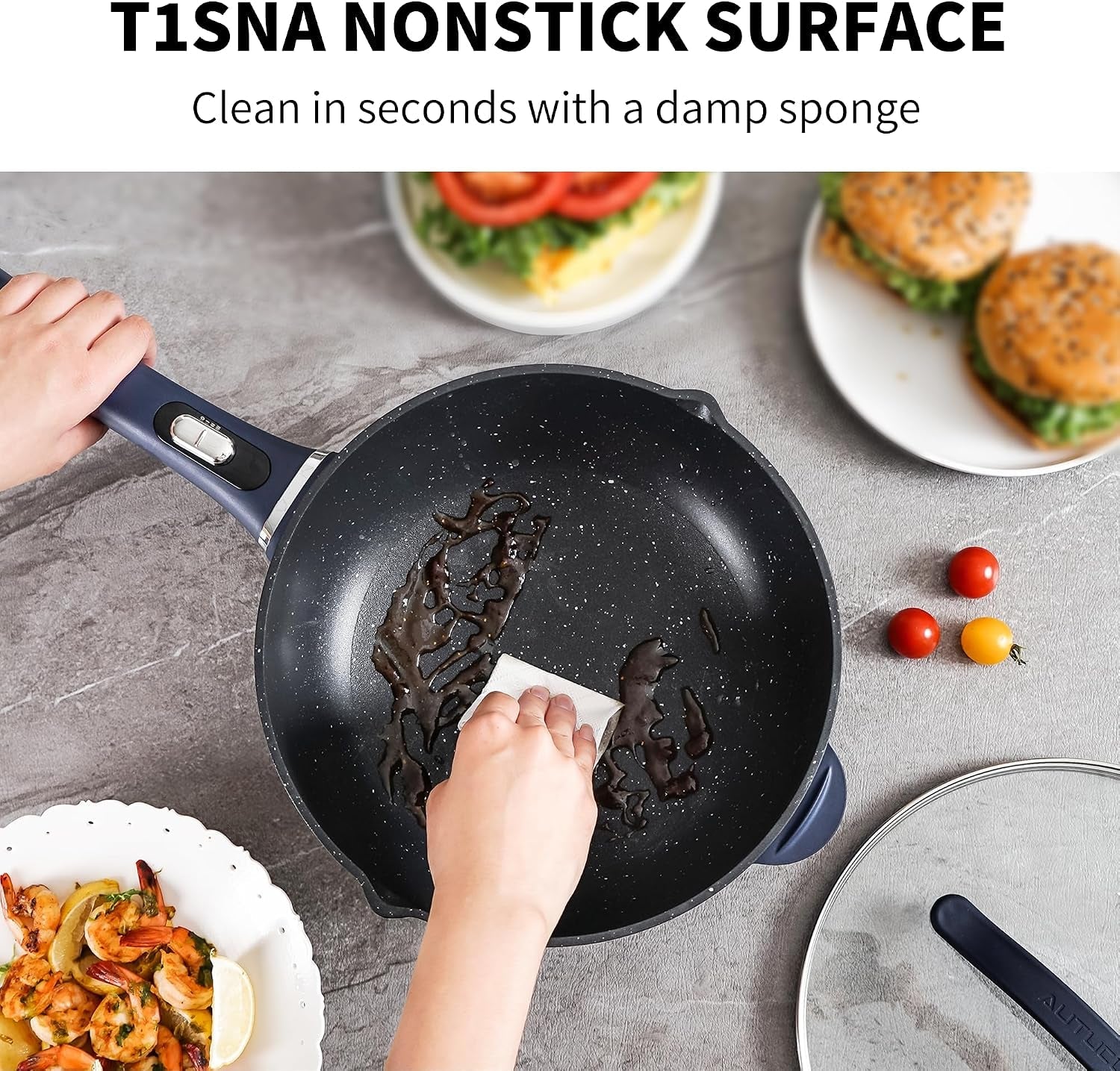 3-quart-electric-hot-pot-wok-nonstick-with-steamer-electric-skillet-1200w-for-dorm-home-gifts-includes-silicone-spatula-multi-cooker