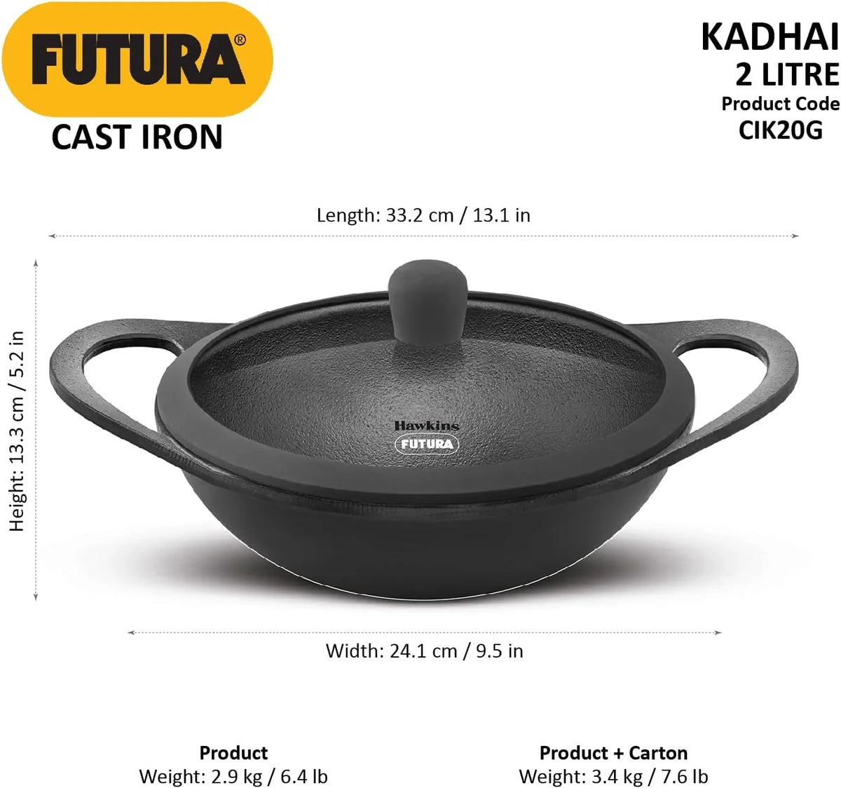 futura-2-litre-cast-iron-kadhai-naturally-nonstick-cast-iron-kadai-with-glass-lid-cast-iron-cookware-for-kitchen-black-cik20g