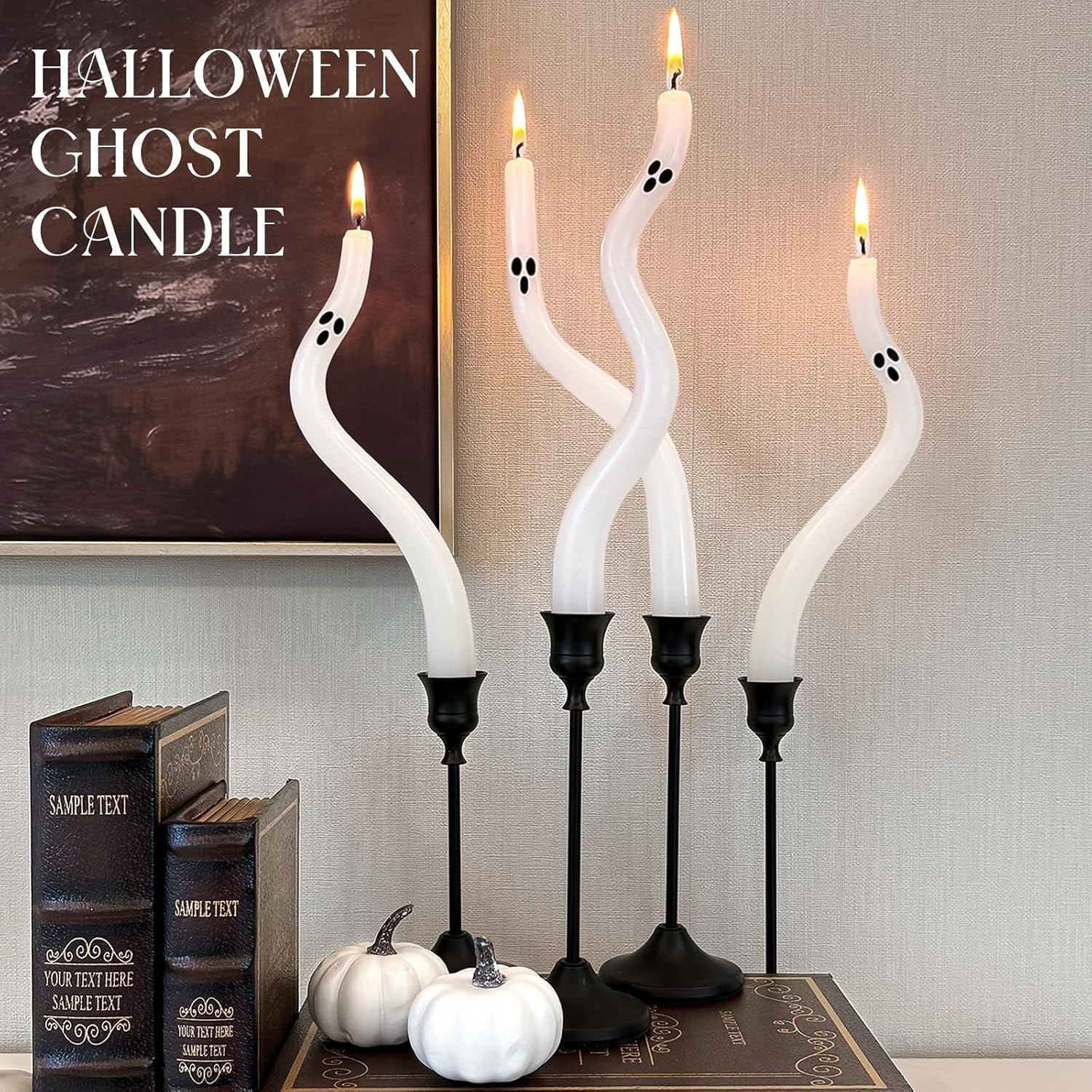 halloween-decorations-indoor-4-pack-cute-ghost-taper-candles