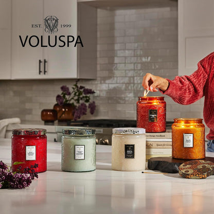 Spiced Pumpkin Latte, Small Candle Jar, 5.5 Ounce,50 Hour Burn Time, & Coconut Wax for Clean Burning,,Handcrafted in the USA6
