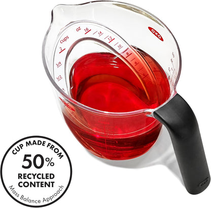 OXO Good Grips Angled Measuring Cup with Measurement Markings, 2 Cup | Angled Interior Markings to Read from Above, Liquid Measuring Cup, Use for Baking and Cooking, Non-Slip Handle5