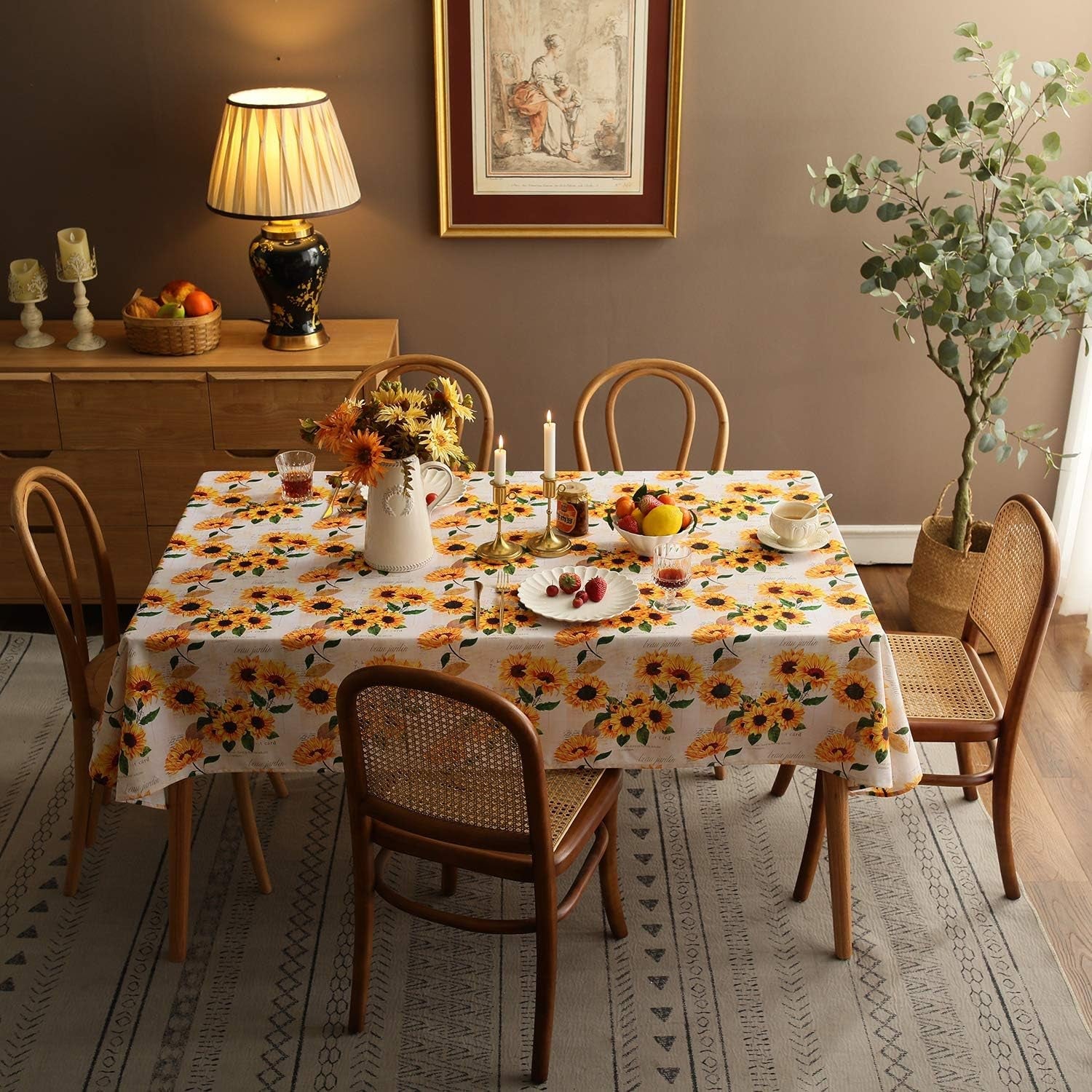 sunflower-tablecloth-orange-floral-table-cloth-for-rectangle-tables-waterproof-resistant-flower-table-cover-for-kitchen-dining-room-60-x-120-inch