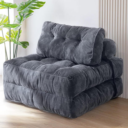 Folding Sofa Bed, Convertible Chair Bed with Pillow1