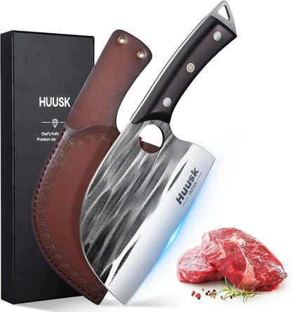 Serbian Chef Knife with Sheath1