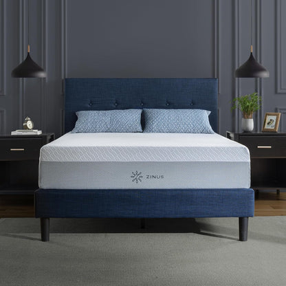 12 Inch Full Quadcool Memory Foam Mattress, Medium Feel1