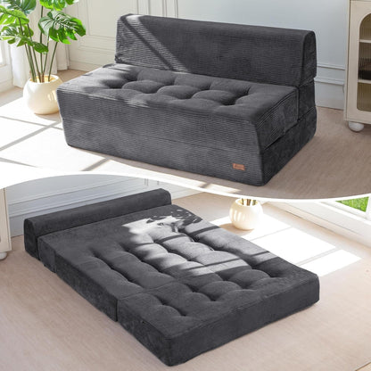 Folding Sofa Bed, 8-Inch Fold-Out Chair Bed, Single1
