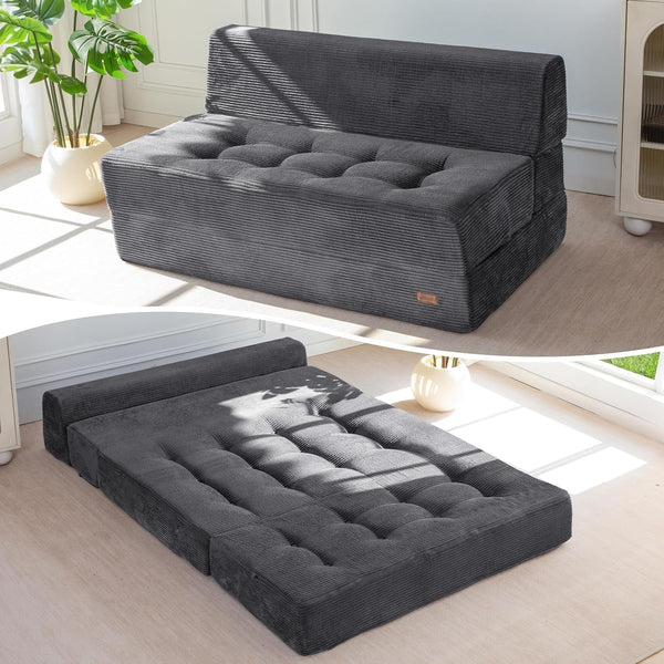Folding Sofa Bed, 8-Inch Fold-Out Chair Bed, Single1