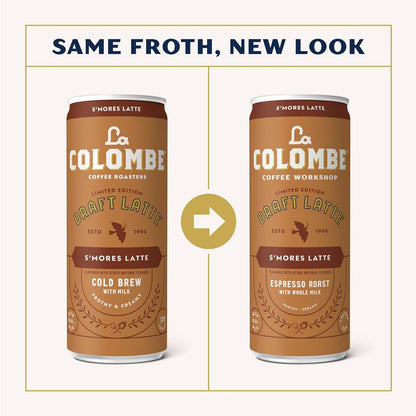 La Colombe Coffee, S'Mores Latte, Cold Brew Draft Latte, 11 Fl Oz Cans (Pack of 12)3