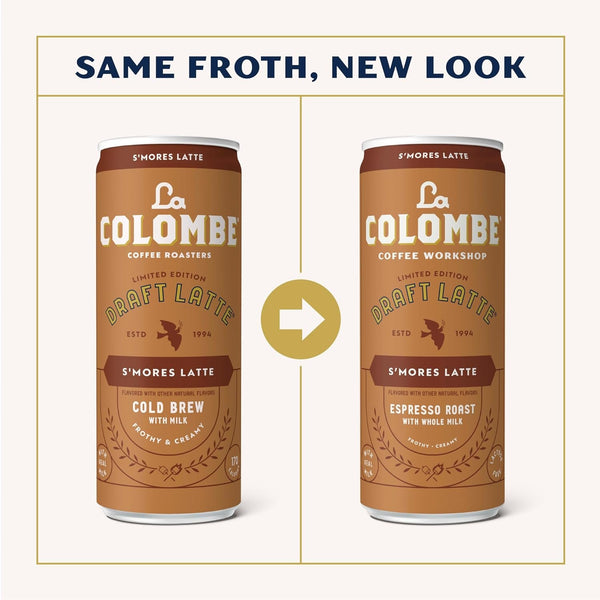 La Colombe Coffee, S'Mores Latte, Cold Brew Draft Latte, 11 Fl Oz Cans (Pack of 12)3