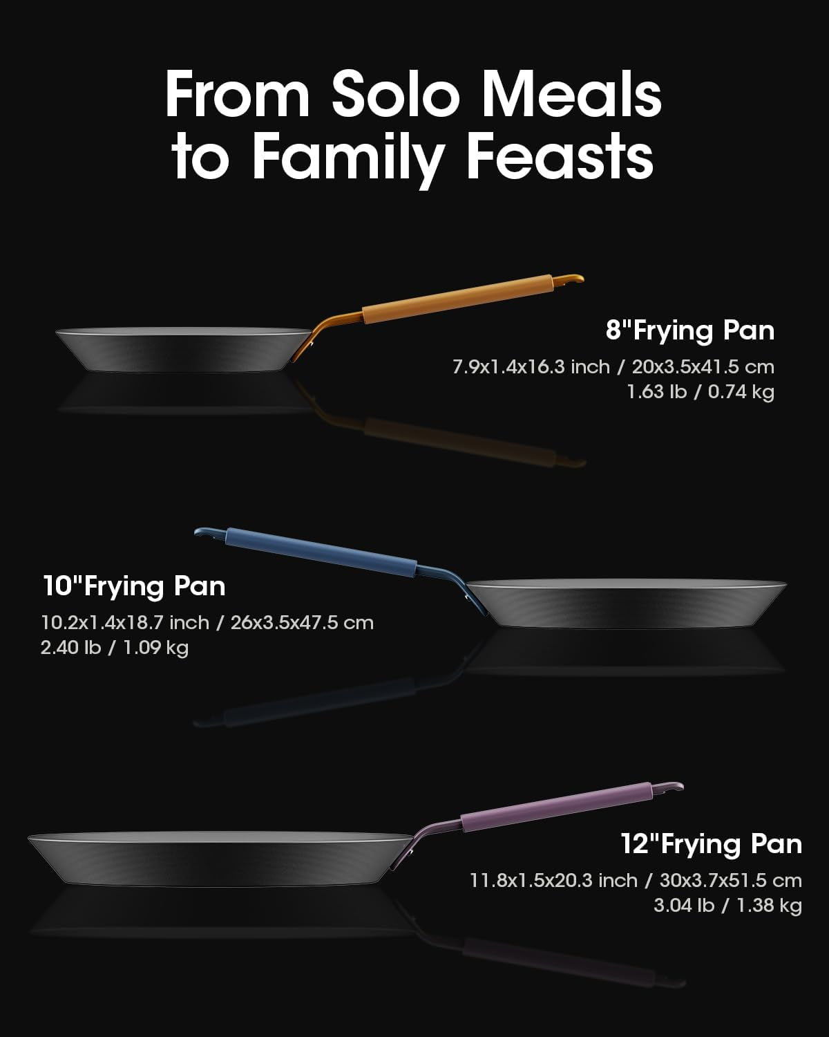 carbon-steel-frying-pan-set-8-10-12-inch-nitrided-skillets-complete-size-range-for-everyday-cooking-preseasoned-surface-develops-natural-patina-without-coatings