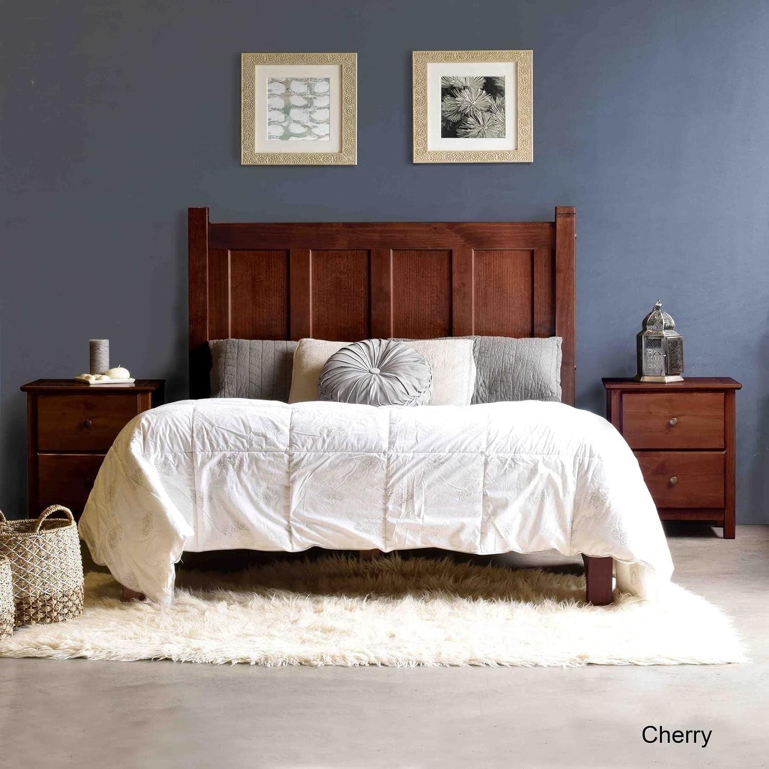 shaker-solid-wood-panel-platform-bed-full-size-cherry