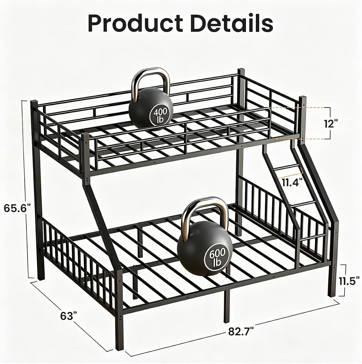heavy-duty-twin-xl-over-queen-bunk-bed-with-eva-padded-angled-ladder