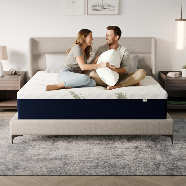 Queen Mattress 10-Inch for Cooler Sleep - Cooling Gel Memory Foam with Pressure Relief & Medium Firm Support, Cozy Comfort Queen Size Bed Mattress in a Box for Adults, Couples, Guest Rooms8