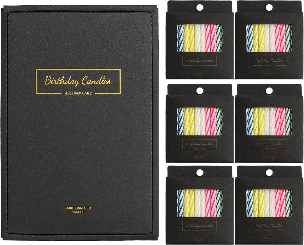 288-count-multicolored-birthday-candles-spiral-candles-cupcake-candles-party-celebration