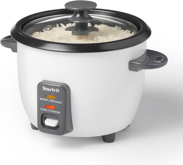 Electric Rice Cooker, 6 Cups, Ceramic Nonstick, 300W | Makes up to 6 Cups. Cook & Keep Warm. Ceramic Nonstick Pot. Steamer Basket Included. 300W Performance.1
