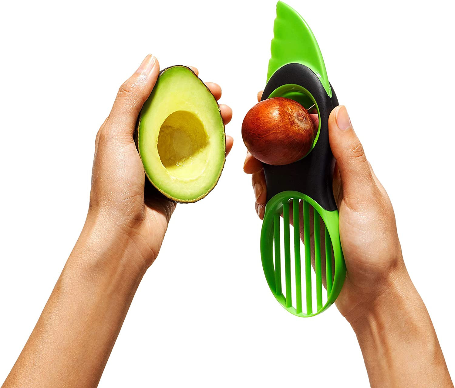 oxo-good-grips-3-in-1-avocado-slicer-green