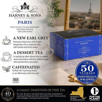 Paris Black Tea Bags, 50 Count4