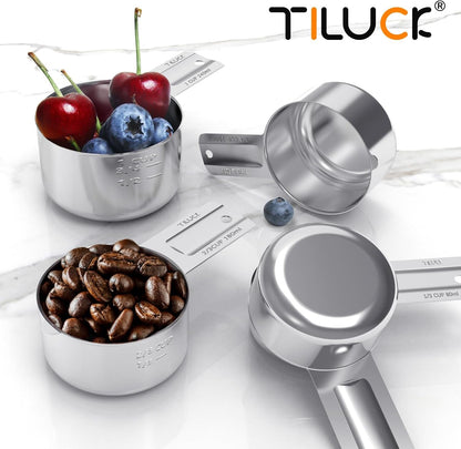 Stainless Steel Measuring Cups Set,Kitchen Gadgets for Cooking & Baking,Set of 56
