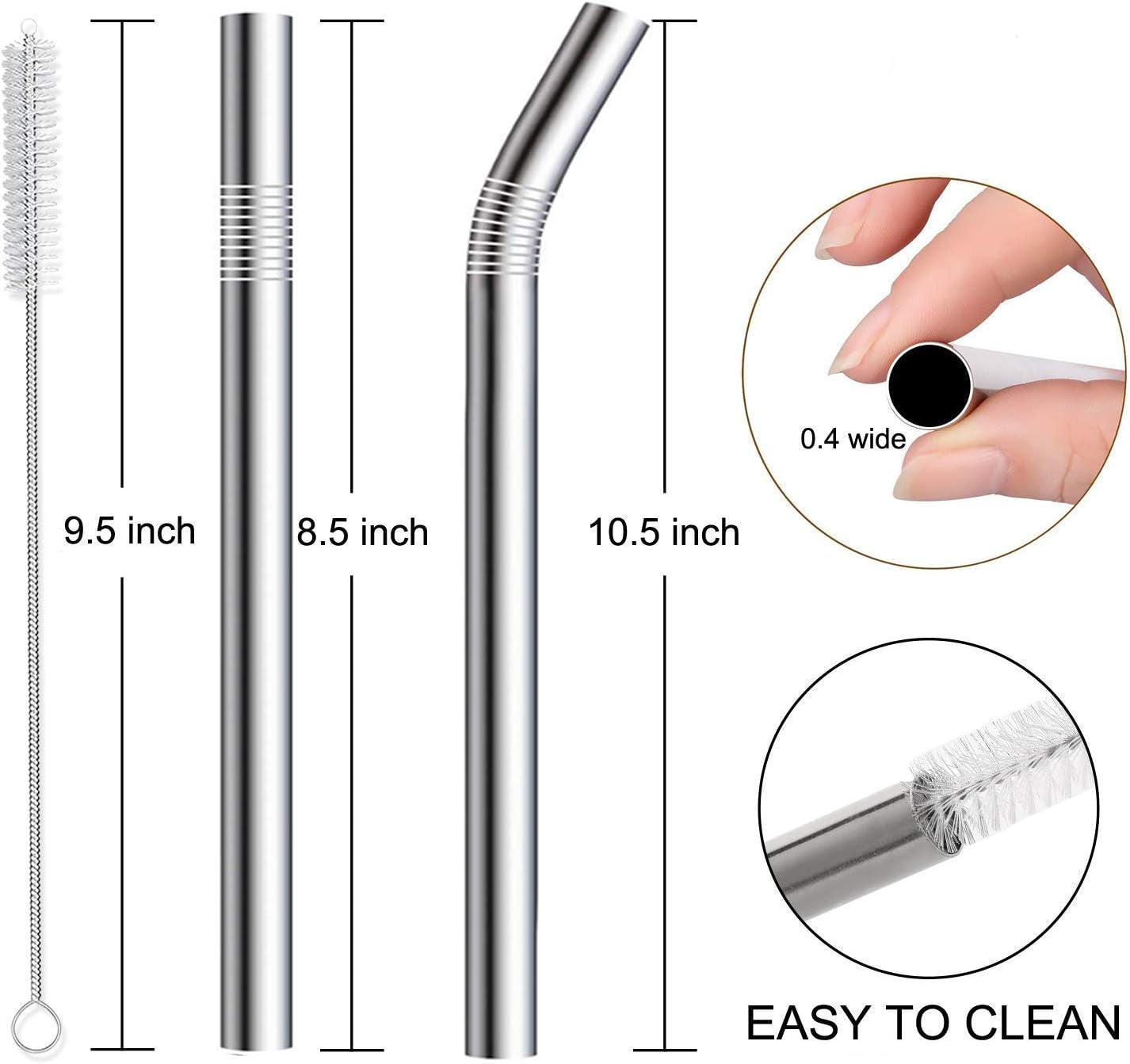 4-pack-0-4-wide-bore-reusable-stainless-steel-metal-smoothie-straws-food-grade-steel-wide-metal-straws-8-5-10-5-for-20-oz-30-oz-tumbler-0-4-wide-bore-for-smoothie-milkshake-bubble-boba