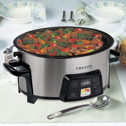 Crock-Pot SCCPCTS605-S Cook Travel Serve 6-Quart Programmable Slow Cooker5