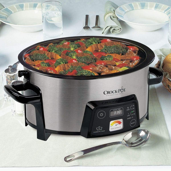 Crock-Pot SCCPCTS605-S Cook Travel Serve 6-Quart Programmable Slow Cooker5