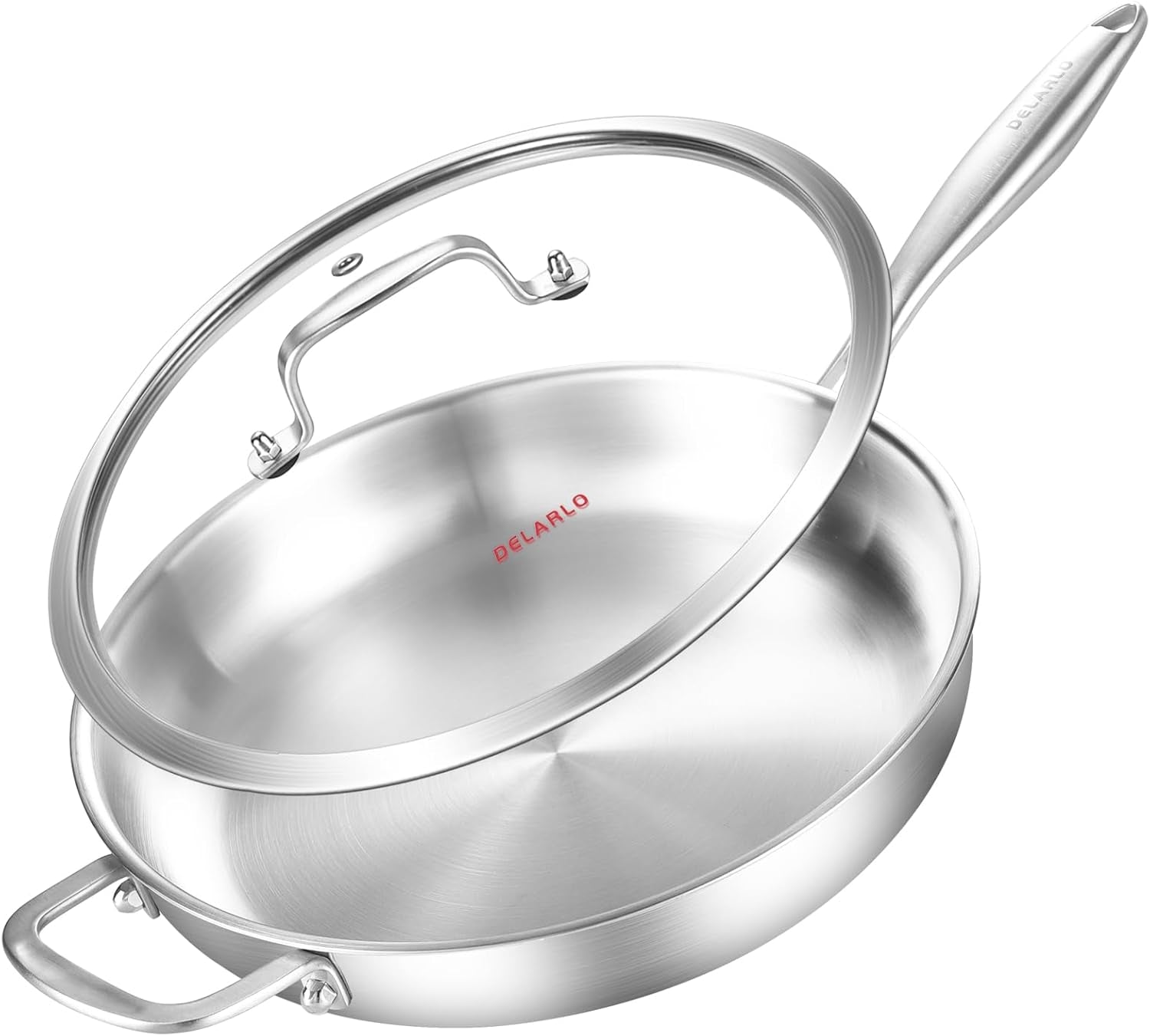 tri-ply-stainless-steel-pan-with-lid-12inch-compatible-with-all-cooktops-heavy-duty-frying-pan-with-lid-18-10-large-cooking-surface-stainless-steel-skillet