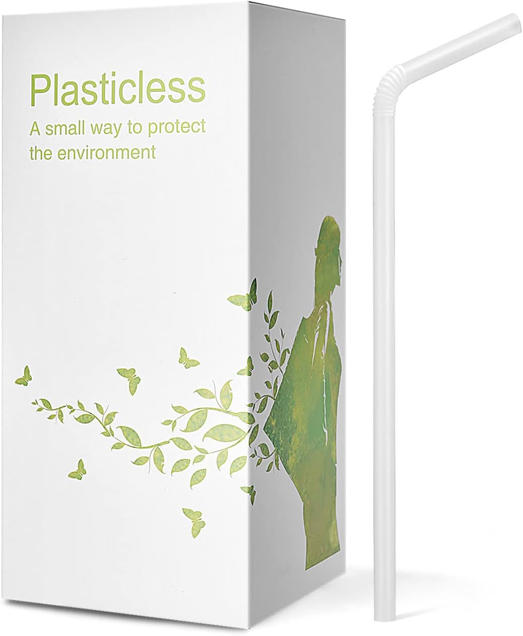 200-count-eco-friendly-bendable-compostable-pla-straws-8-25-plasticless-biodegradable-flexible-drinking-straws