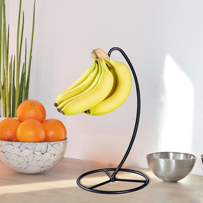 Banana Holder Stand, Banana Hanger Black-Metal Bananas Tree Hanger9