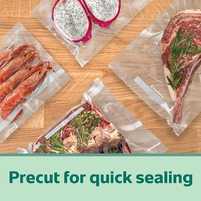 Foodsaver Heavy Duty Quart Vacuum Seal Bags, 44 Pack with 30% Extra Thickness, Compatible with All Foodsaver Appliances4