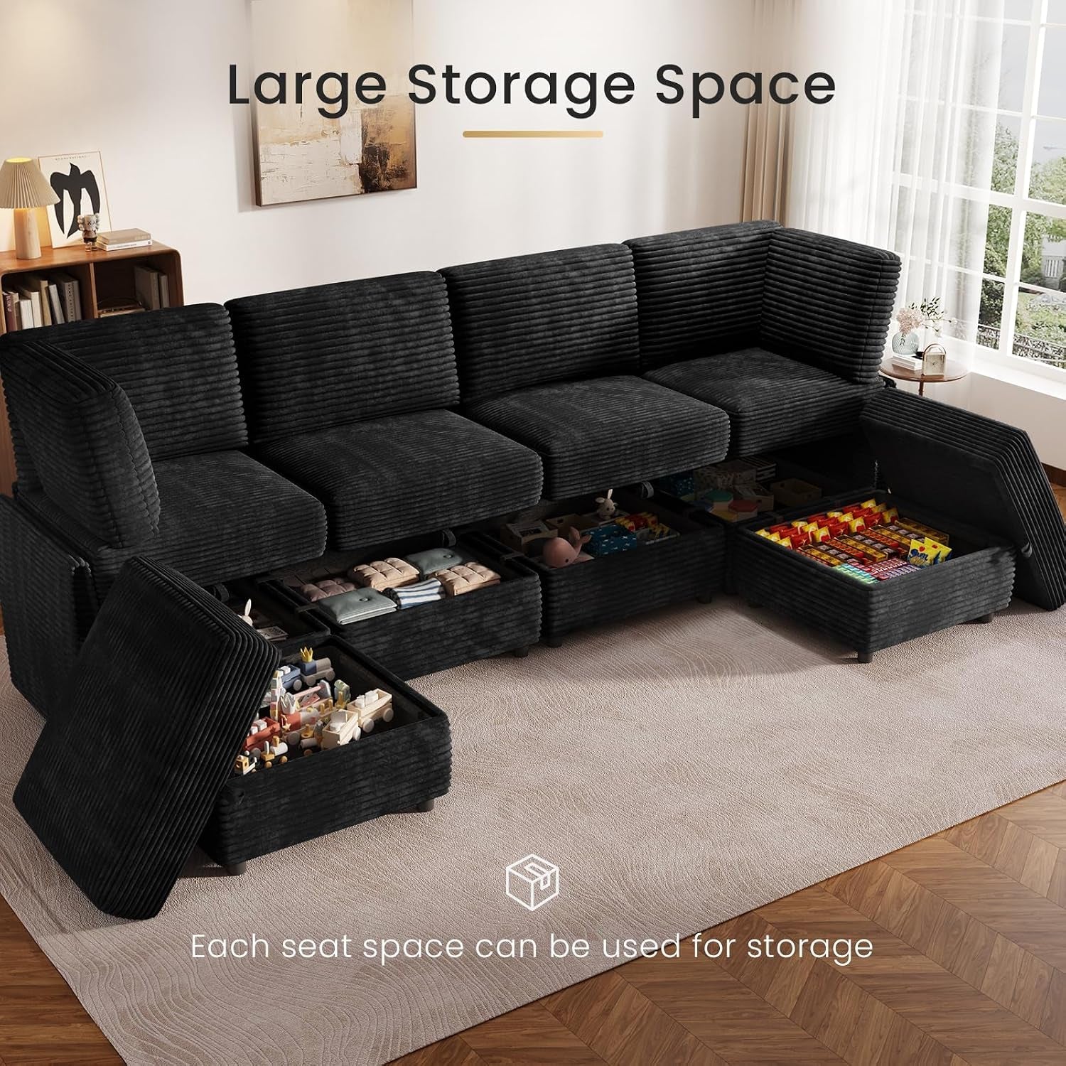 modular-sectional-sofa-u-shaped-6-seater-couch-with-storage-ottoman-convertible-l-shaped-plush-wide-wale-corduroy-couch-for-living-room-apartment-modern-design-black