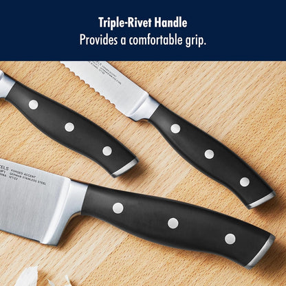 HENCKELS Forged Accent Razor-Sharp 3-Pc Starter Set, German Engineered Informed by 100+ Years of Mastery | Stainless Steel7