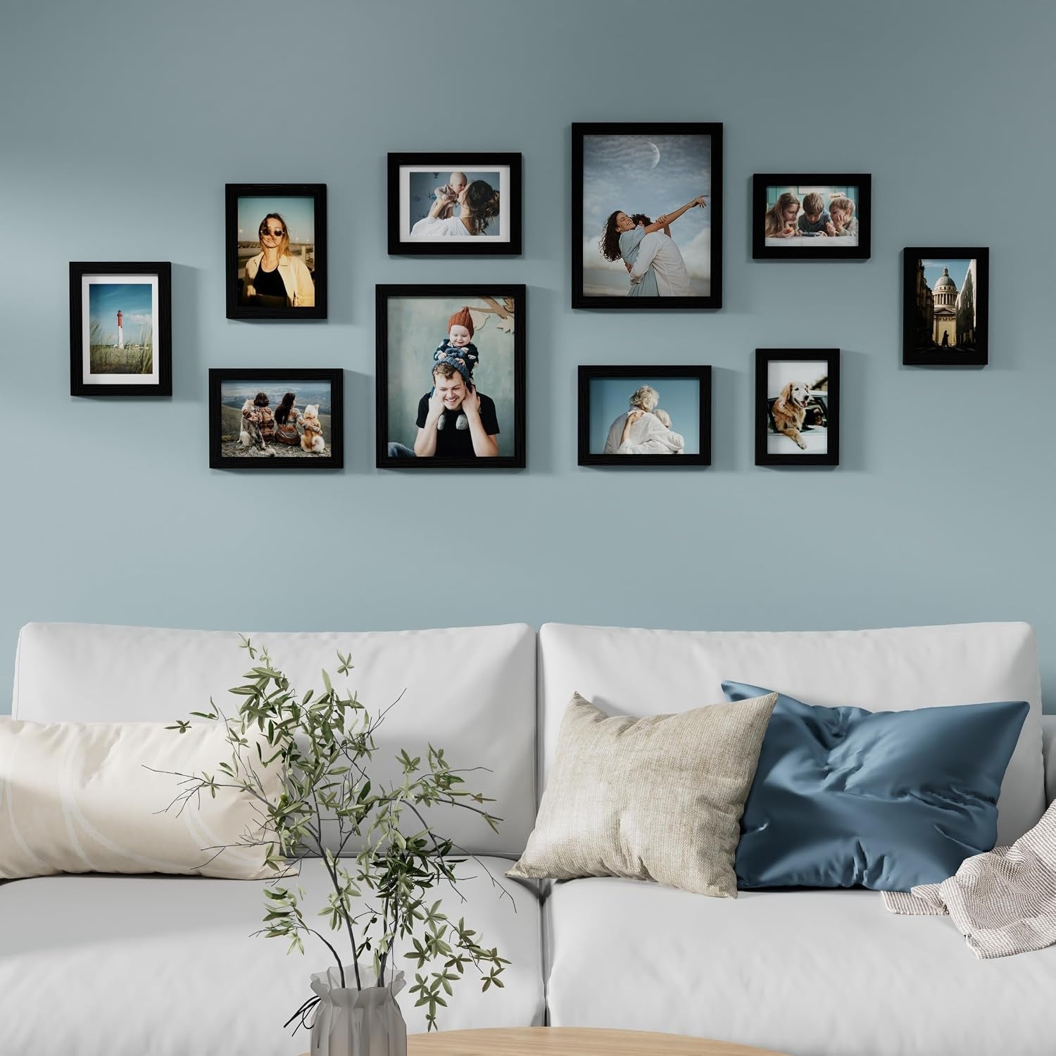10-pack-picture-frames-collage-wall-decor-black