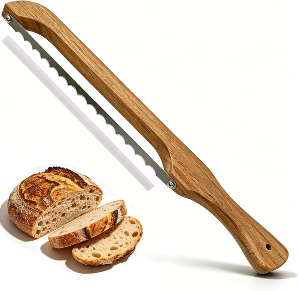Sourdough Bread Knife for Homemade Bread, Bread Slicer-Cutter& Bread Bow Knife for Sourdough with Ergonomic Grip for Easy, Clean & Even Slicing, Bread Saw1