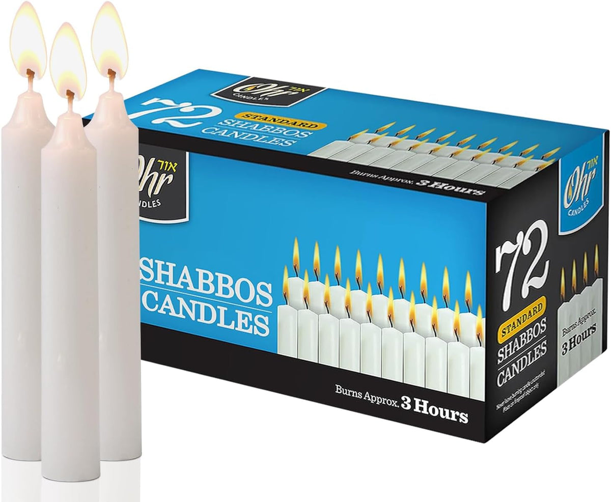 ohr-candles-shabbat-candles-traditional-shabbos-candles-3-hr-72-ct