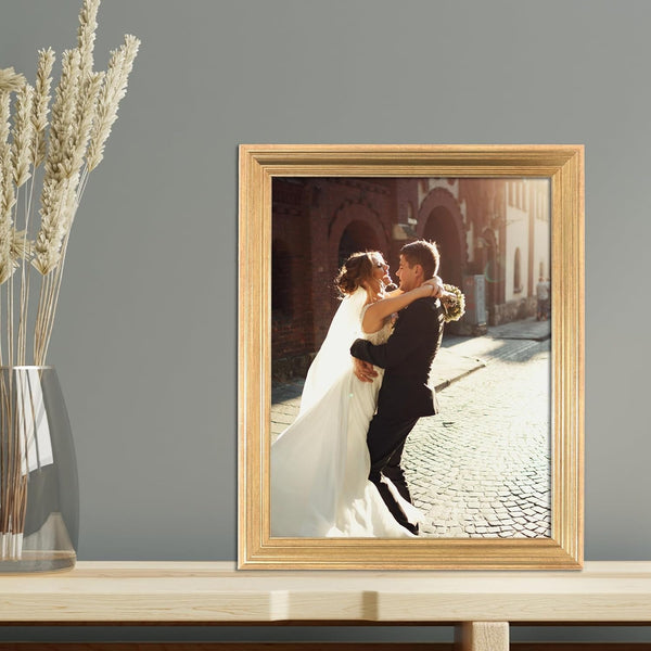 8.5X11 Sutter Burnished Gold Picture Frame (536281)2
