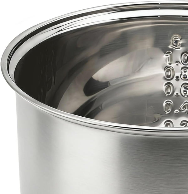 Stainless Steel Inner Pot of Rice Cooker - Compatible with Aroma Rice Cooker ARC-914SBD, Arc-994Sgreplacement Pot.5