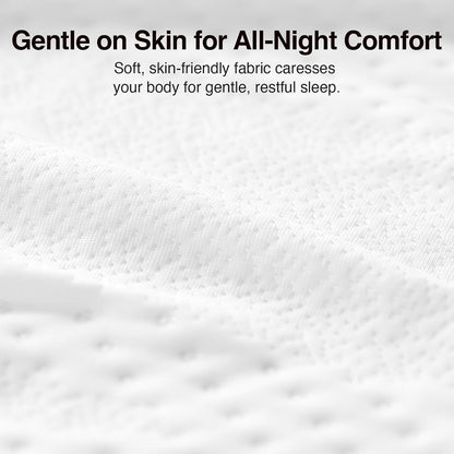 King Gel Memory Foam Mattress 10 Inch for Pressure Relief8