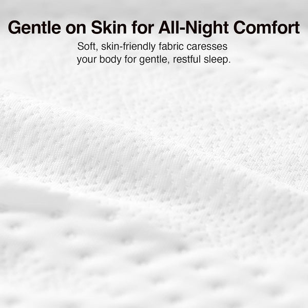 King Gel Memory Foam Mattress 10 Inch for Pressure Relief8
